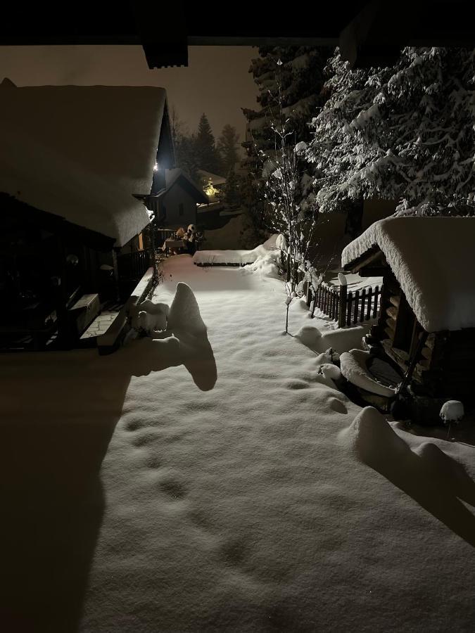 Chalet Blanc "Le Flocon" Courmayeur Exterior foto